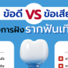 ข้อดีข้อเสียของการฝังรากฟันเทียม