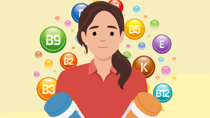 When do you eat vitamins that are best absorbed?