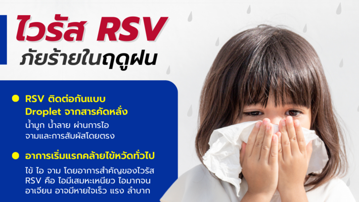 RSV virus, dangerous in rainy season.