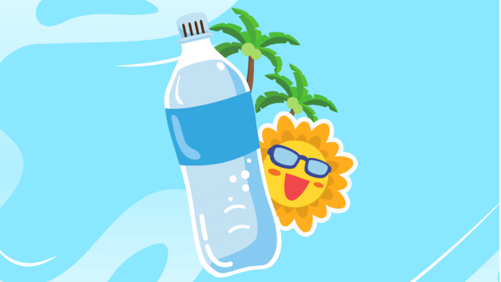 In this hot weather How to drink enough water