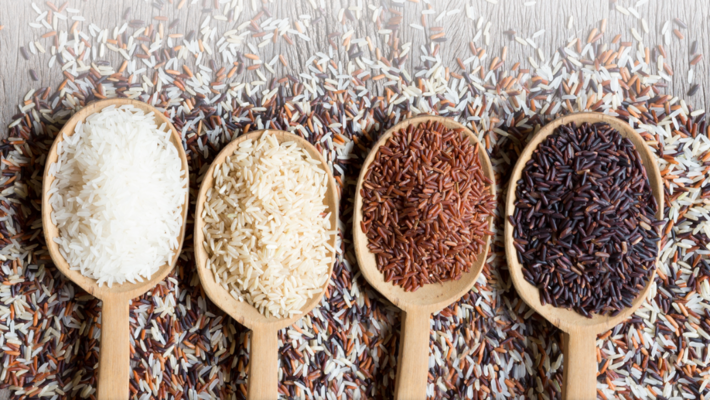 Which type of rice is good for health?