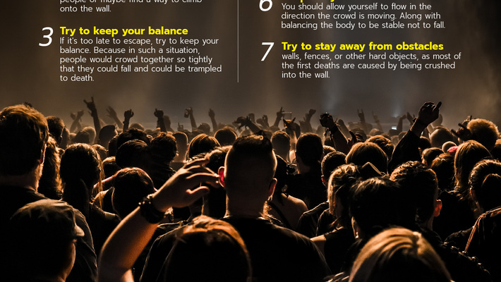 7 ways to survive the crowd crush