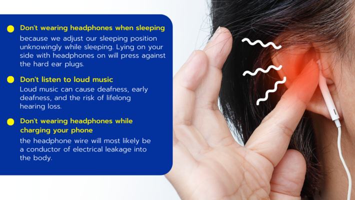 Improper Use of Headphones Might Be Hazardous to Your Health